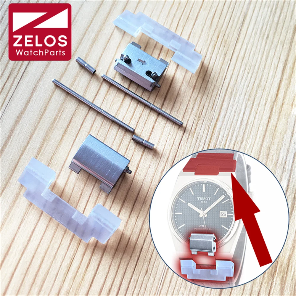 Cinturino In Pelle Per Orologio Inserto Per Orologio Tissot Prx Powermatic 80 Muslimate