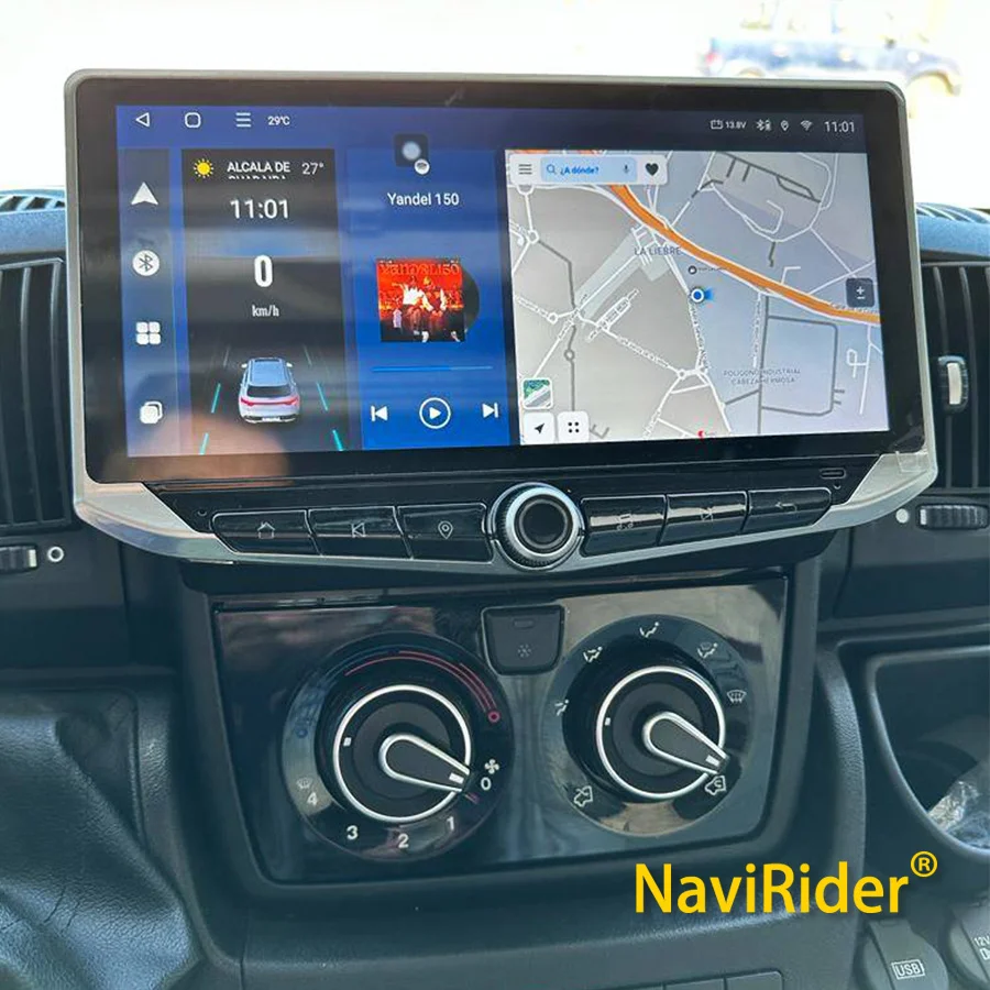 

10.88inch Qled Screen CAR Central Multimidia Autoradio For FIAT DUCATO 2016 2017 2018 2022 Radio WIFI Bluetooth CarPlay GPS DSP