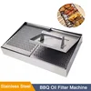 Commercial Stainless Steel Fast Food Restaurant Kitchen Fried Skewers Oil Filter Machine For Outdoor Camping 1