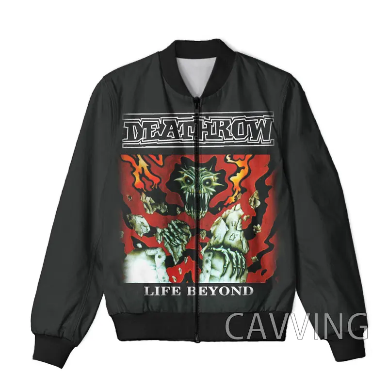 New Fashion Women/Men's 3D Print  DEATH ROW  Zipper Bomber Jackets Men Overcoat Mens Coat Zip Up Jackets 4