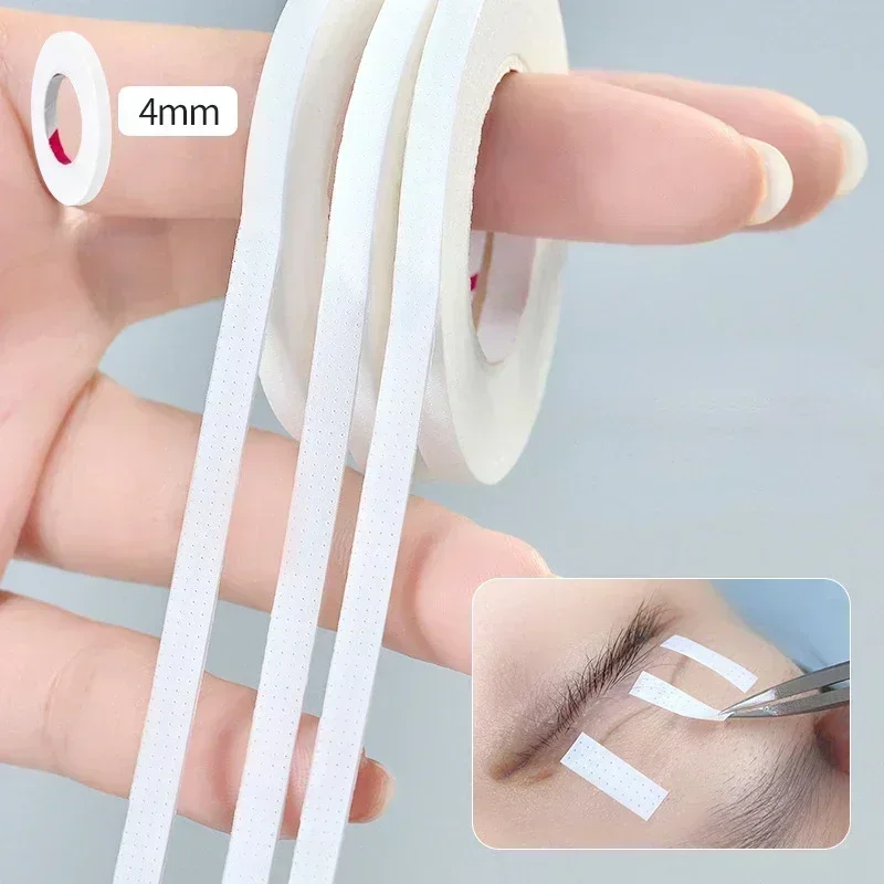 Eyelash Extension Tape 4MM Eyelash Lifting Tape Breathable Medical Paper Tapes Eyelash Extension Lint White Tape Eye False Patch Eyelid Sticker Tools