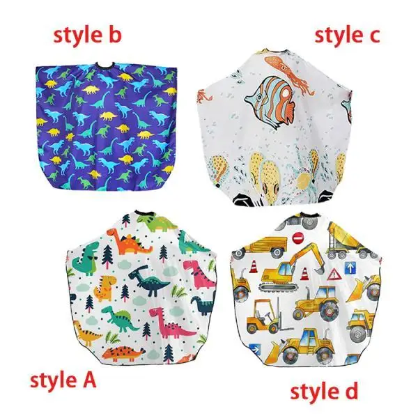 Kids Barber Cape for Kids Hair Cutting Cape for Salon Stylist Hairdressing 2