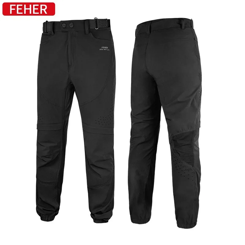 FEHER XJ-317motorcycle 라이딩 남성용 바지, 오프로드 오토바이 카고 바지, 추락 보호 의류, CE 라이딩 보호 의류