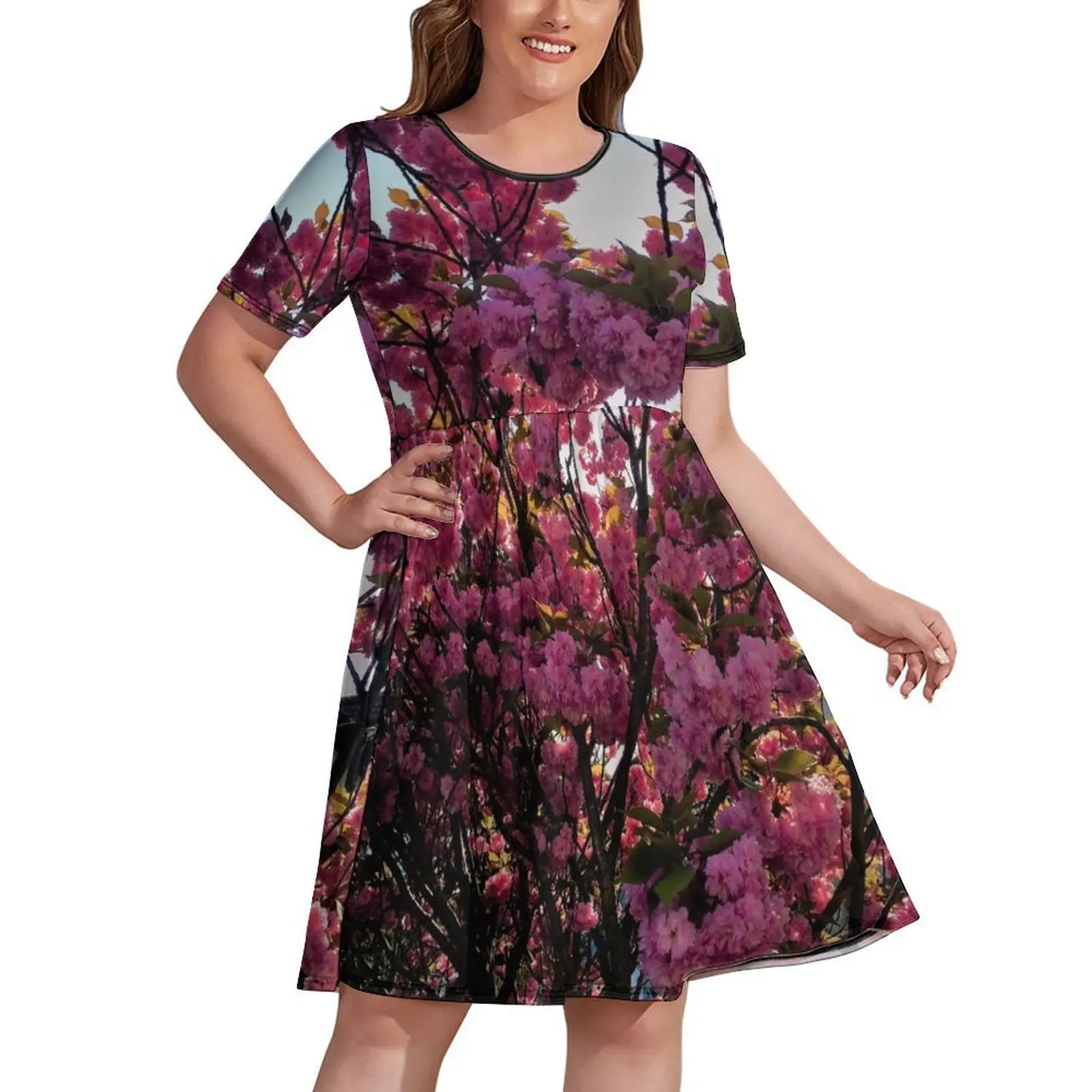 

Cherry Blossom Dress Woman clothing summer dress womens 2024