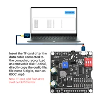 DY-T20L DC6-35V 10W/20W voice MP3 playback control module one-on-one trigger audio module supports USB flash drive TF-T20L Micro - Image 4