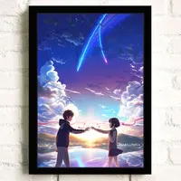 Japan Anime Your Name Picture Art Home Decor qualità Cartoon Canvas Painting Poster per la camera da letto Living 23