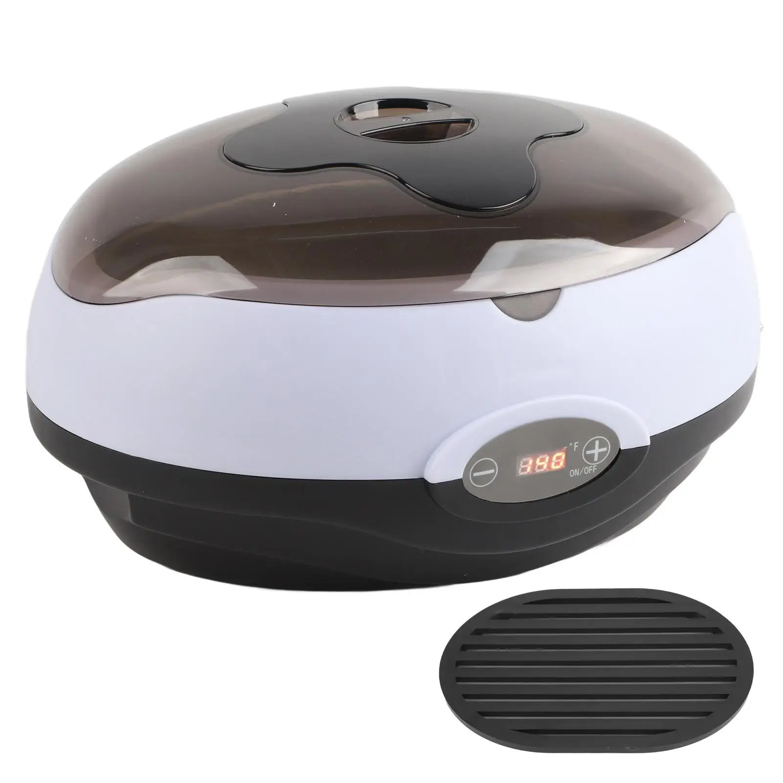 LCD Display Paraffin Wax Heater Set for Home Beauty Spa - Gloves, Booties & Wax Brush included 6