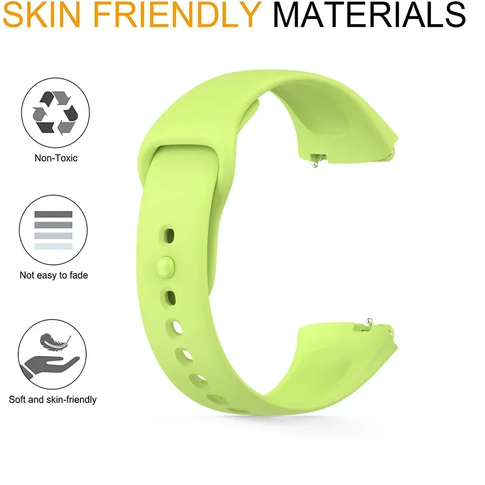 Premium Silicone Replacement Watch Strap - Universal Fit