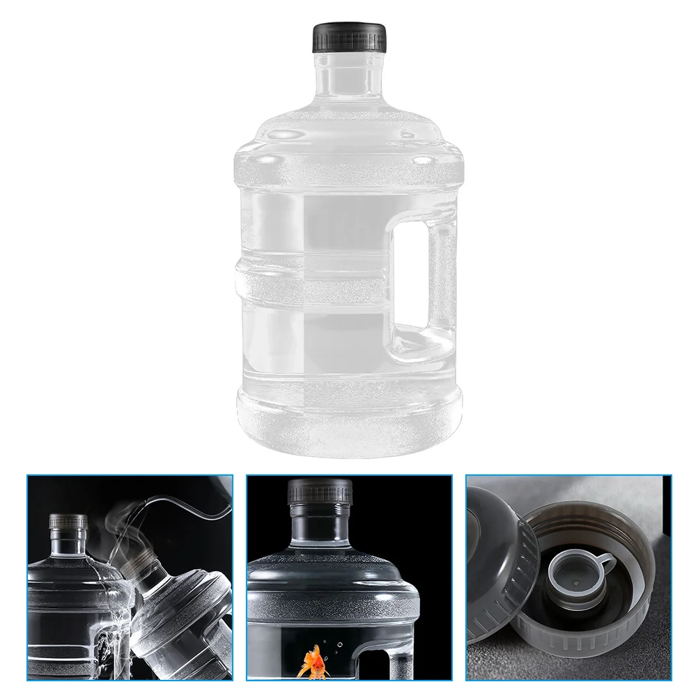 

Bucket Water Bottle Clear Camping Sports Bottles Portable Outdoor Huge Plastic Jugs for Drinking Gallon Travel Kettle