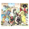 Hot sales 12-7 CM Deck:  The Mushroom Tarot Oracle Card Fate Divination Prophecy Card Family Party Game Toy Tarot 4