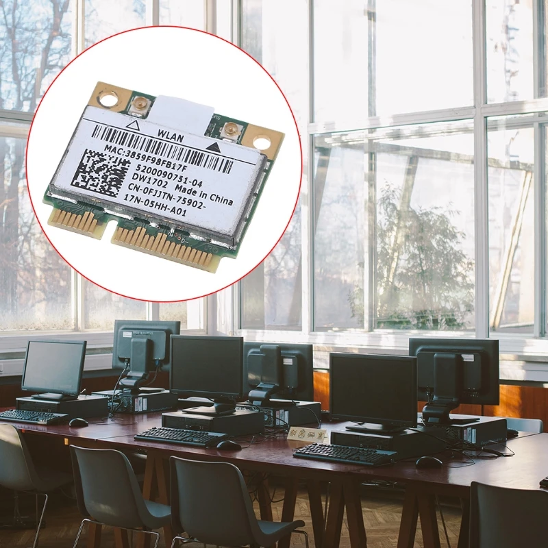 Dell Dw1702 Atheros Ar5b195 무선 및 BT 블루투스용 카드, 콤보 ..