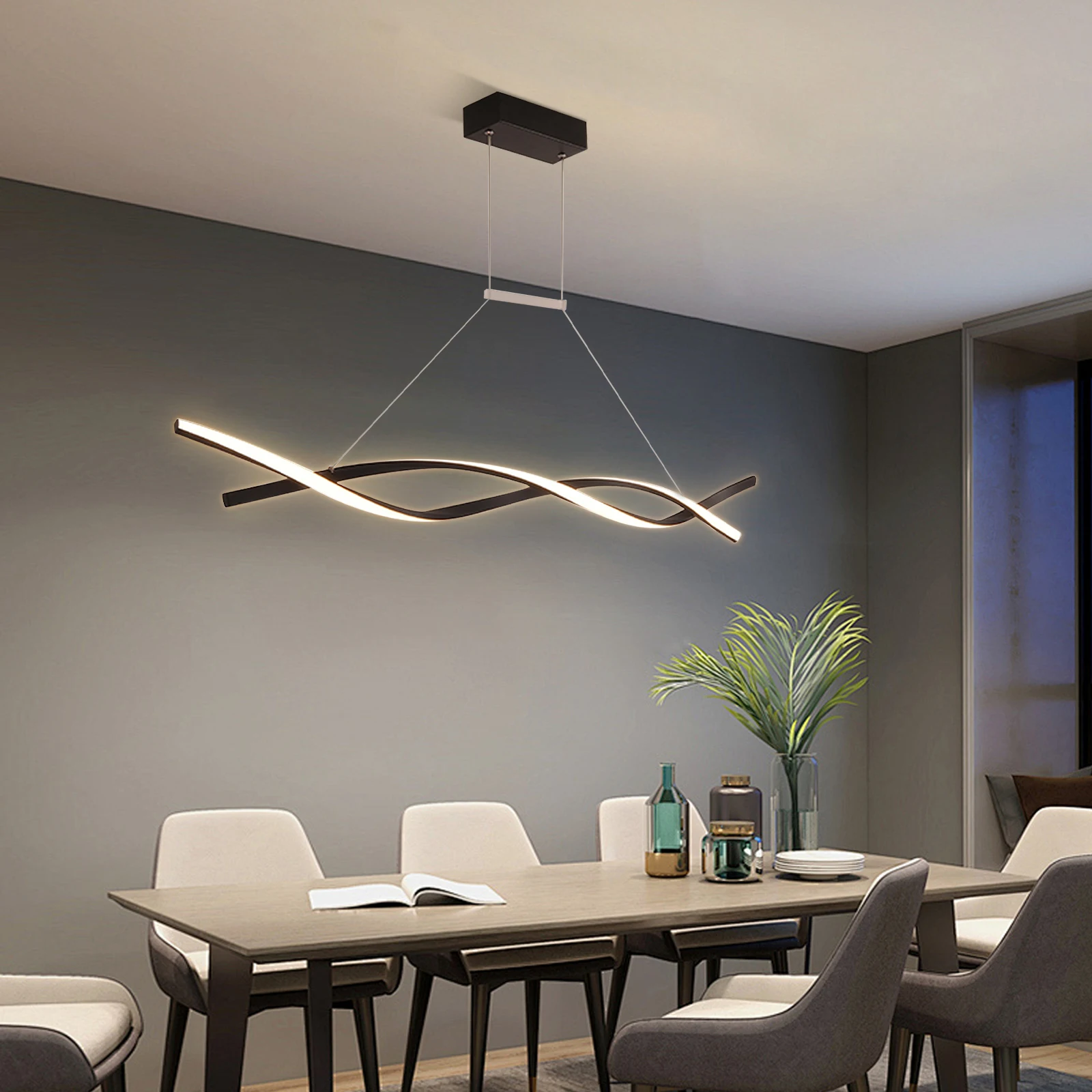 Modern Adjustable LED Pendant Light 4