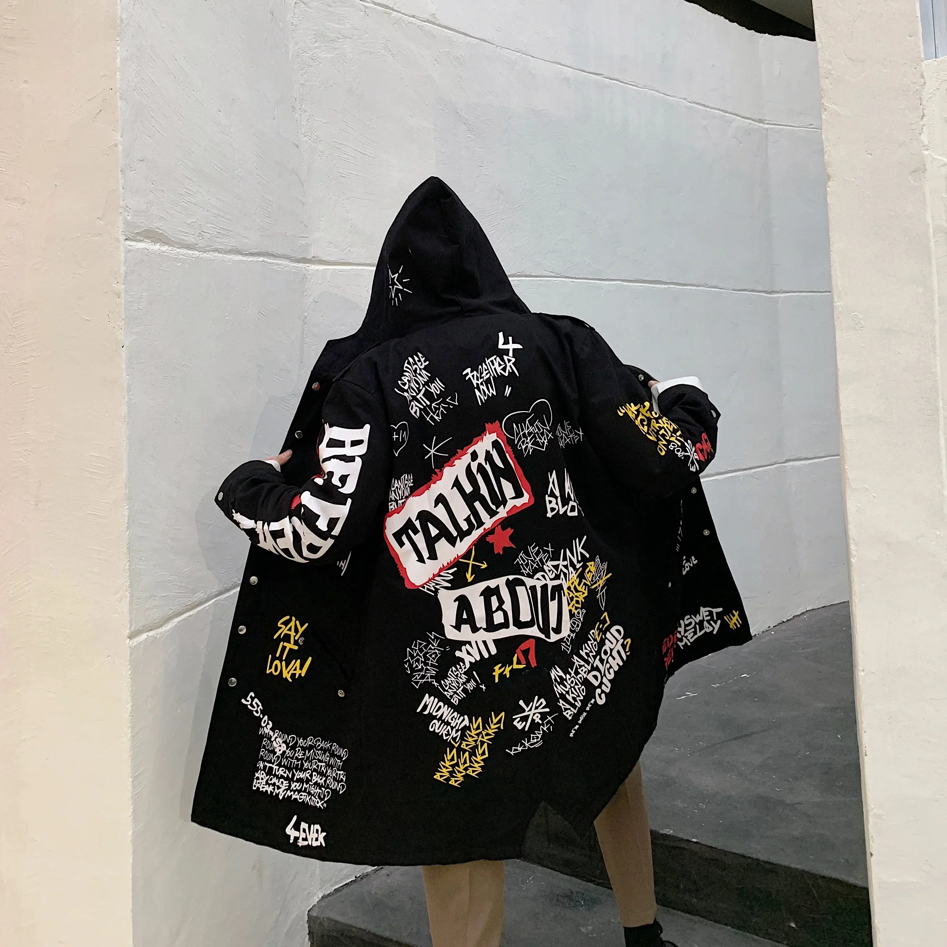 BABYL BATTLE LONG JACKET 特攻服 Lサイズ Se251c237056147b68a635a518d182