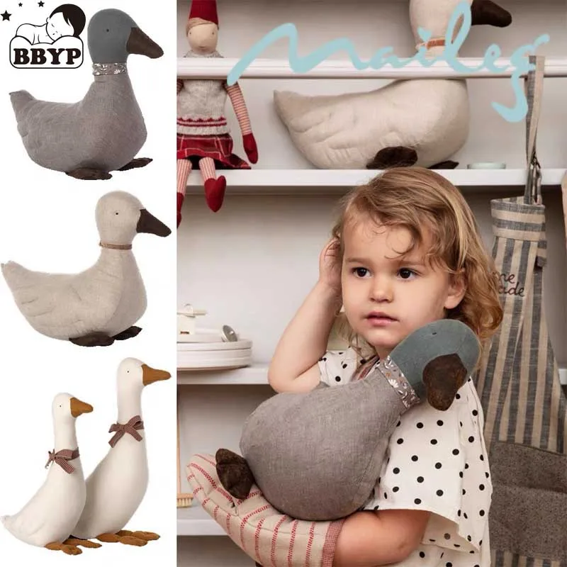 

Маленькая утка, плюшевые игрушки, тканевая кукла, мягкая набивная Подушка для сна, подушка, рождественский подарок для детей и девочек 23x22x13 см
