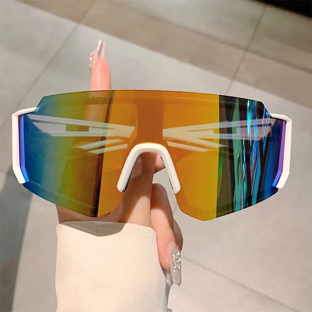 New In Children's Sunglasses Boy Fashion Trend Outdoor Cycling Sun Glasses Girls UV Protection Colorful Lens Sports Eyewear Kids