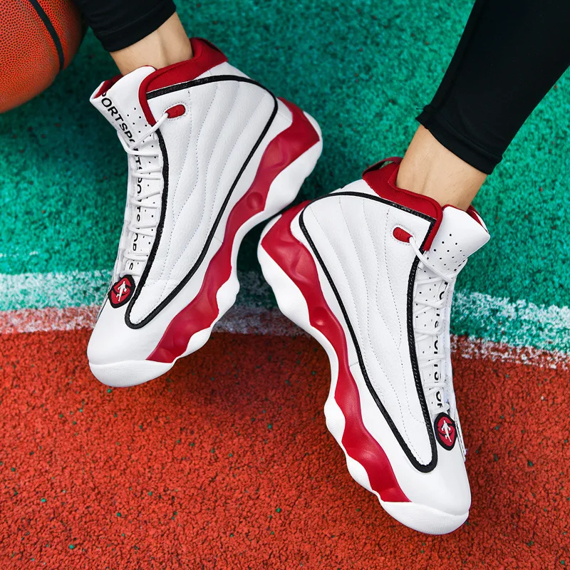 Basketball Shoes Men Sneakers Boys Basket Shoes Autumn High Top Anti-slip Outdoor Sports Trainer Women Summer basketball shoes
