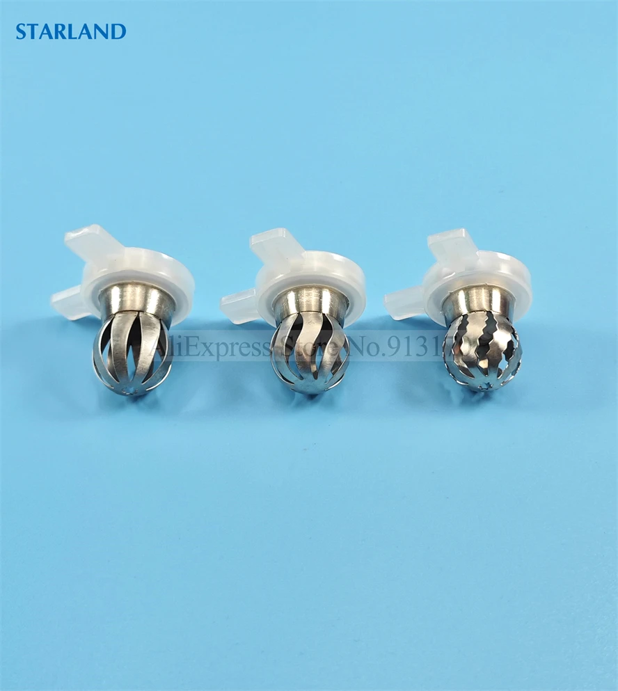 3 In 1 Mould Nozzles Soft Ice Cream Makers Magic Flowers Modeling Nozzle Lids For Sundae Ice Cream Machines Inner Diameter 29mm 6