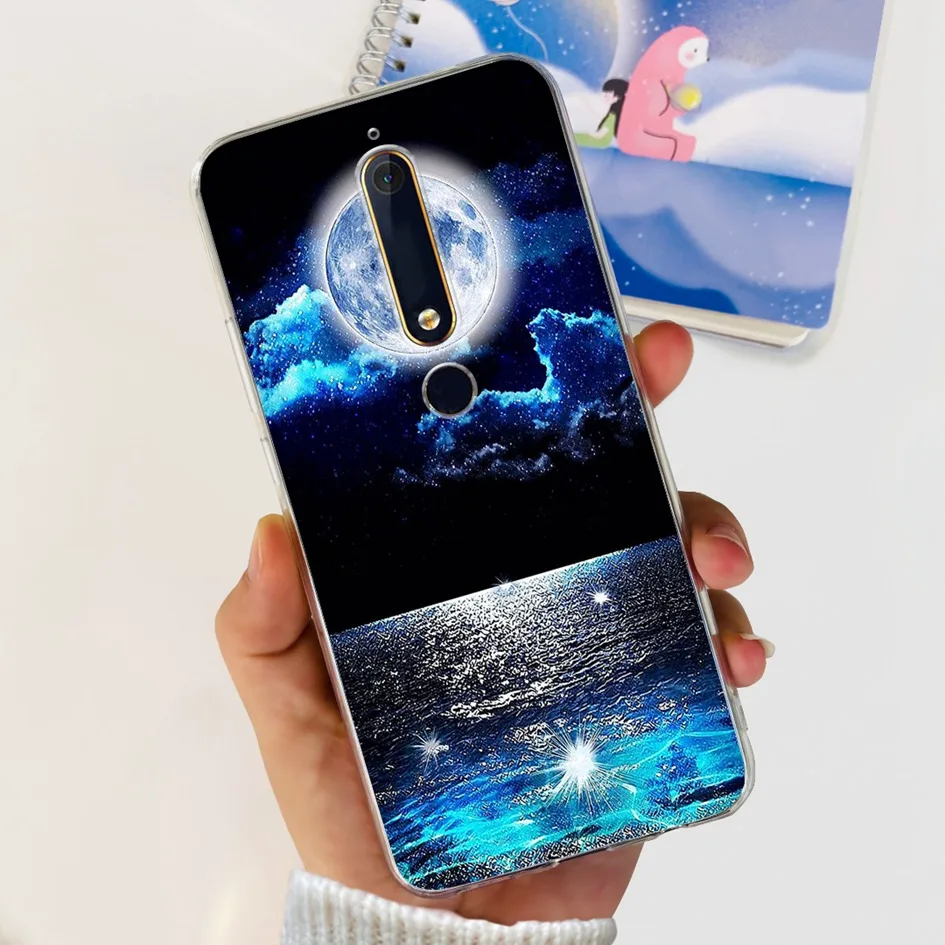 Fashion Flower Soft Silicone Bumper Phone Case in Pink