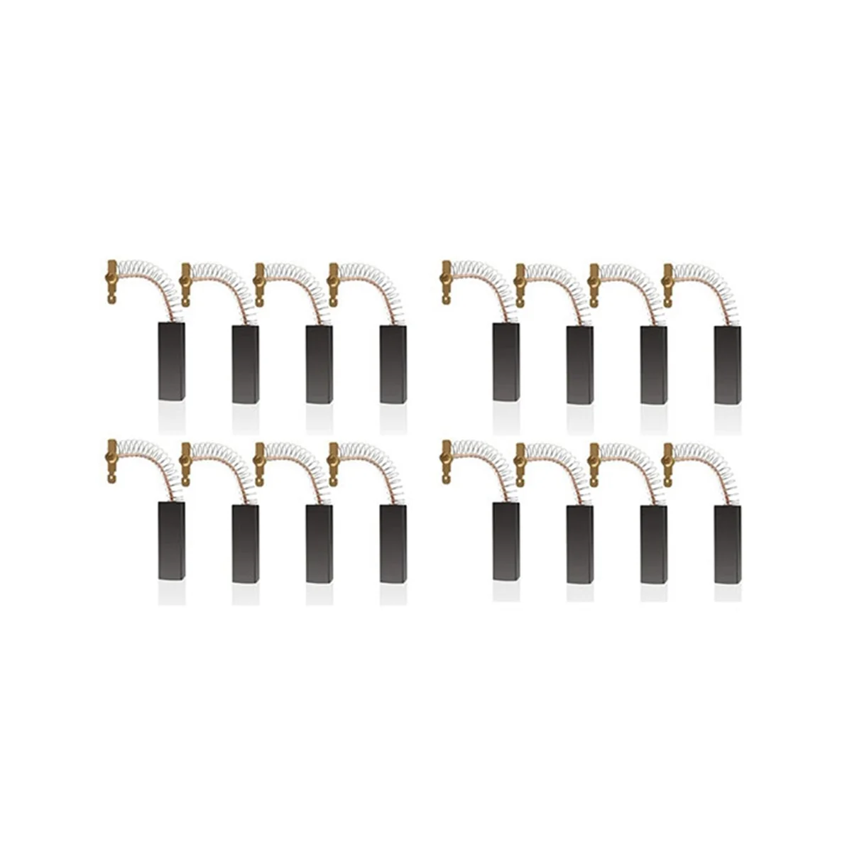 Spazzole Di Carbone Per Lavatrice Da 16 Pezzi Spazzole Di Carbone Per Motore 154740 Spazzole Di Carbone Per Lavatrice