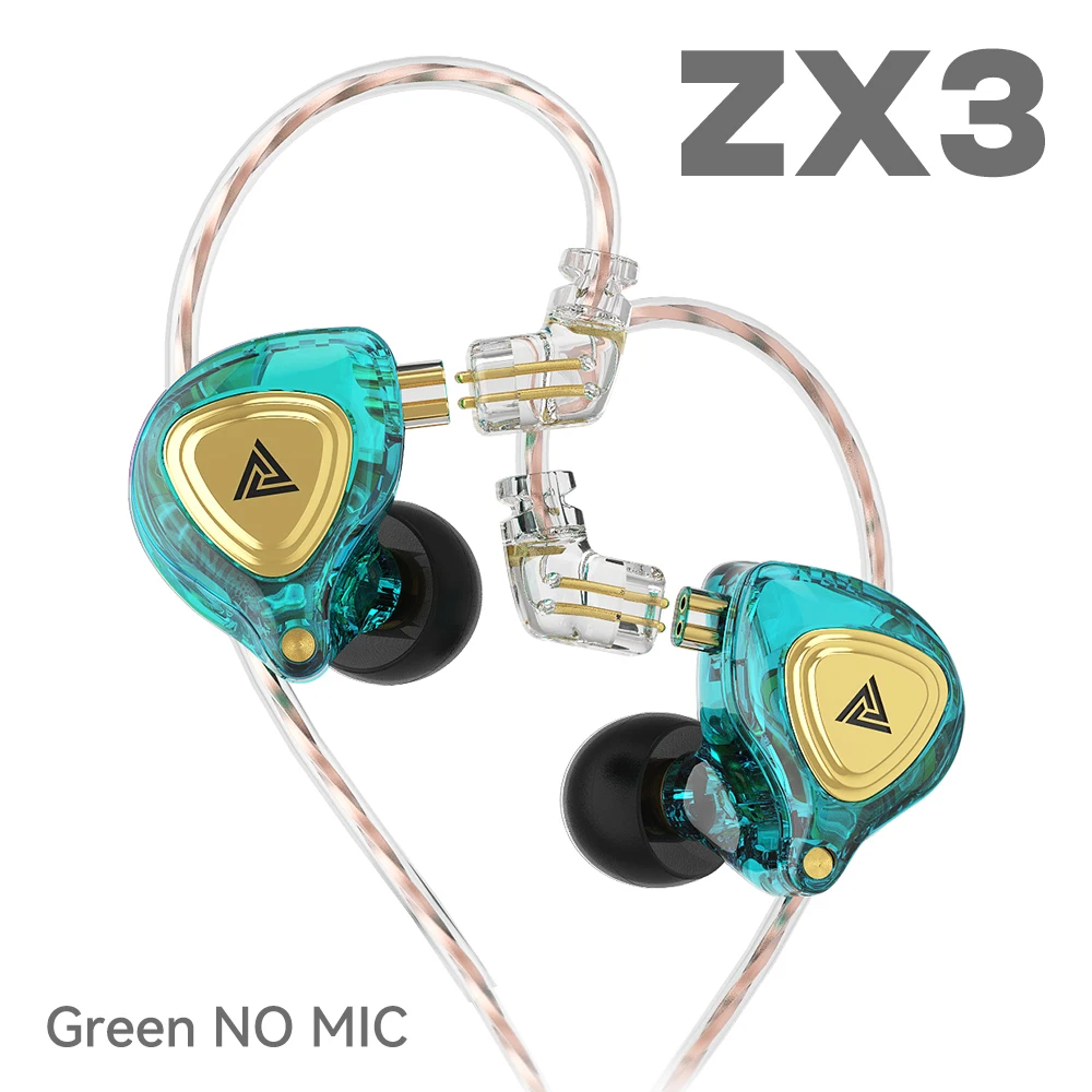 QKZ-AK6 Titan ZX3 Wired Headset, Super HIFI Bass, Dynamic Monitor