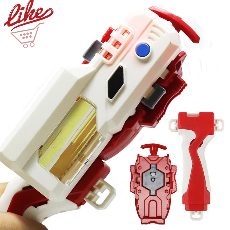 Beyblade Toys Laike Beylogger Flashing LED Light and Sound Assemble with One-way Launcher Grip Set Toys for Children