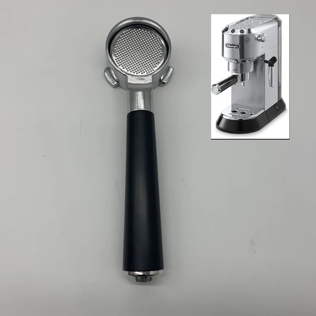 Delonghi-Porte-filtre sans fond pour machine à café expresso Eupa, porte- filtre, EC680, EC685, EC785, EC885-serie 51, 3 oreilles - AliExpress