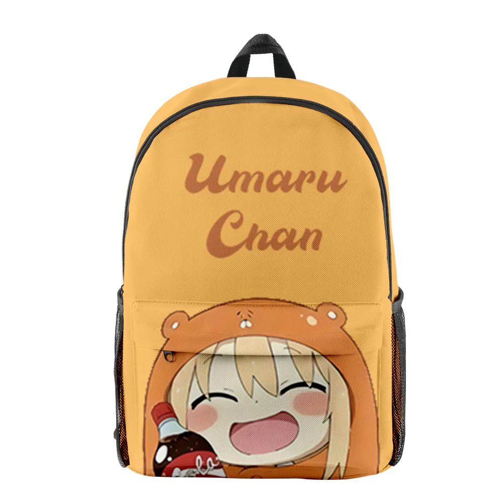 Classic Himouto! Umaru-chan pupil Bookbag Notebook Backpacks 3D Print Oxford Waterproof Boys/Girls Casual Travel Backpacks