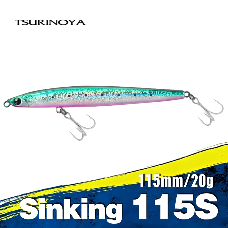 Ultra Long Casting Sinking Pencil Slim Artificial Hard Bait for Trout and Bass Fishing