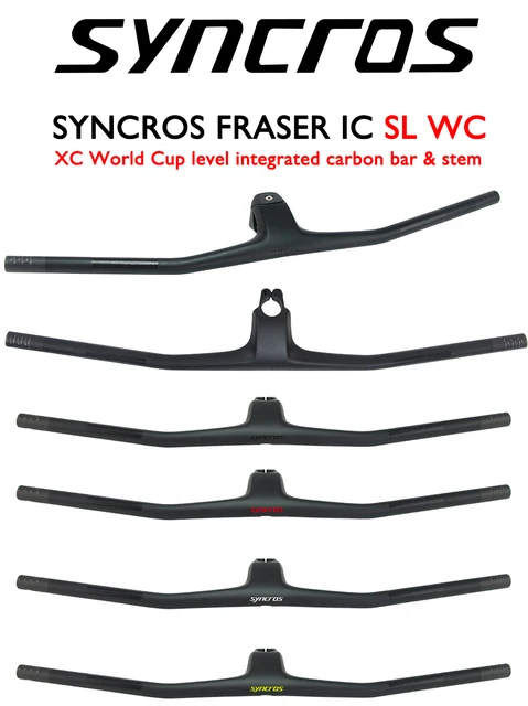 Syncros ステム一体型MTBカーボンハンドルバー 780mm Syncros ステム一
