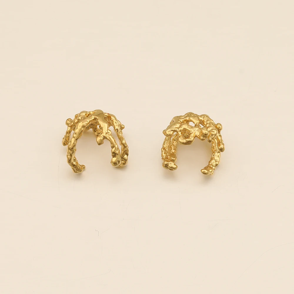 Cordial Design 12*14MM 50Pcs Jewelry Collet/Torus Shape/Genuine Gold Plating/Jewelry Findings & Components/DIY Parts/Hand Made - cordial