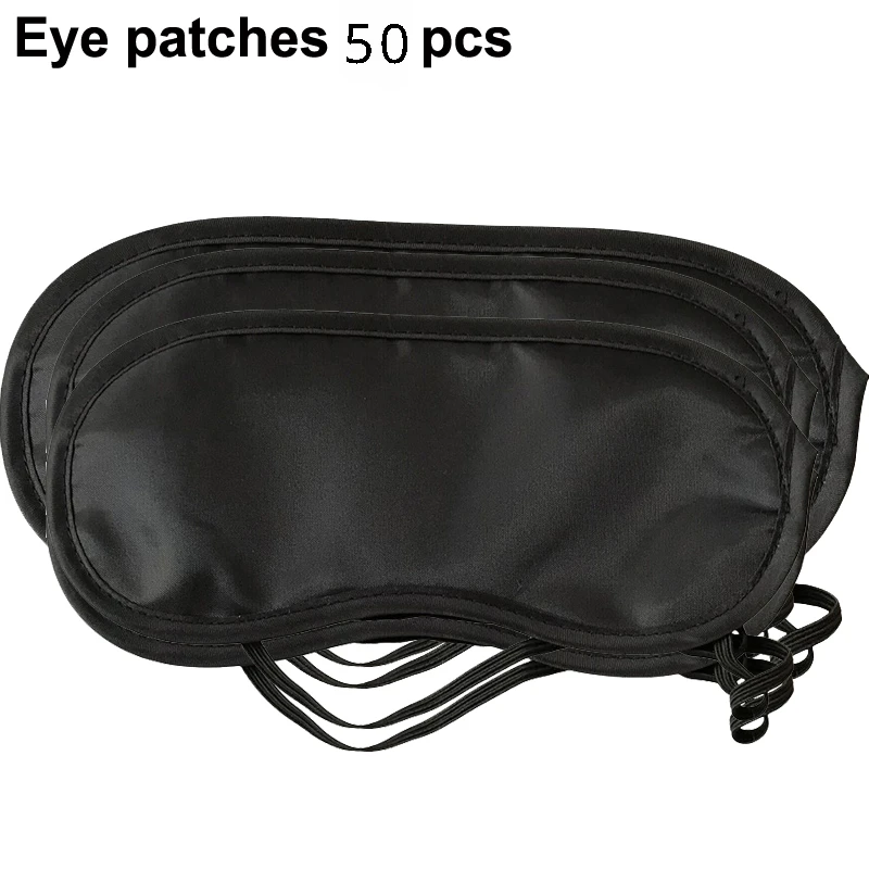 50 PCS Eye patches hotel rooms disposable Sleep mask blindfold for eyes aviation eye mask shading  Sleeping eye mask Wholesale