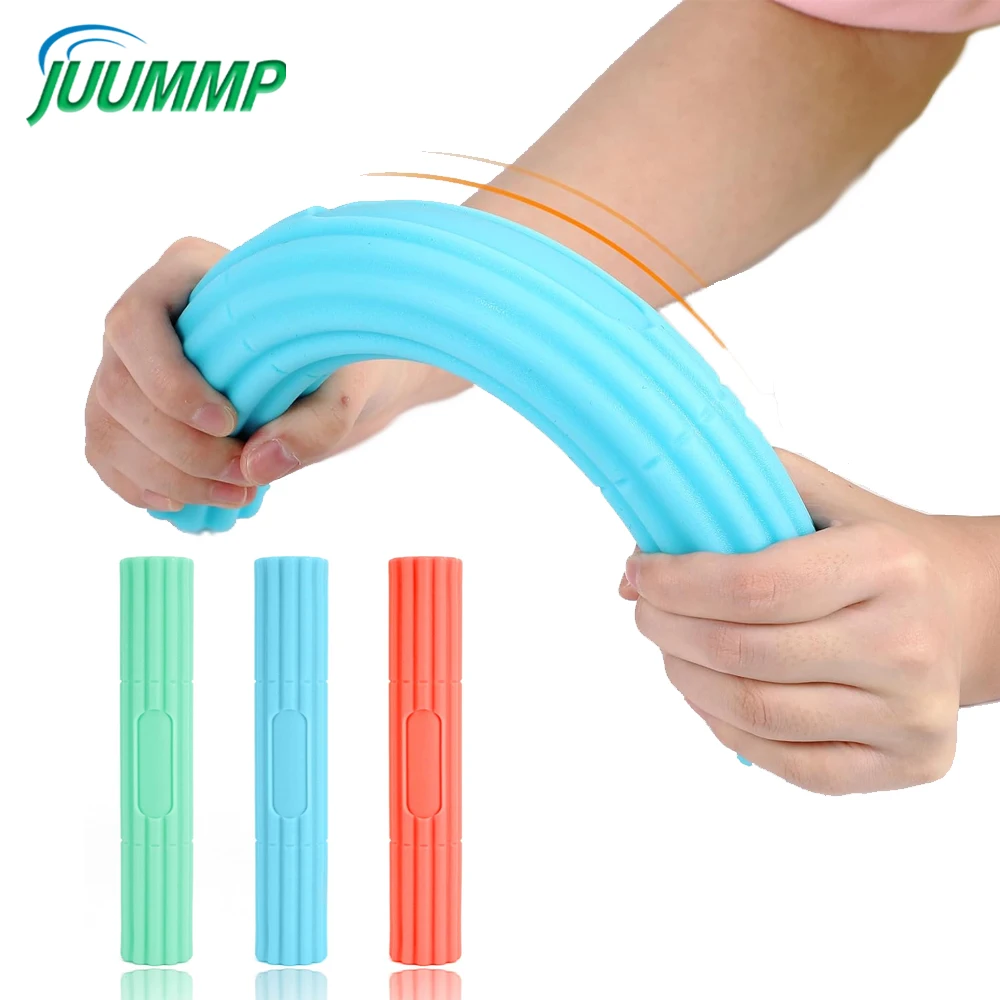 

1Pcs Tennis Elbow Therapy Flexible Bar, Flex Therapy Bar Strengthener, Resistance Bar for Golfers Elbow, Tendonitis, Wrist