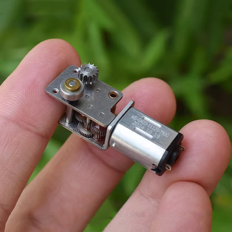 미니 N20 풀 메탈 웜 기어 모터 22RPM 저속 직각 샤프트 DIY 3D 프린팅 펜용 DC 3.7V 4.2V 5V 기어 감속 모터