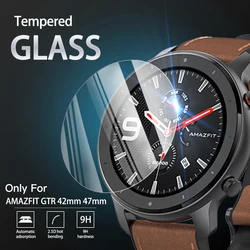 9H Tempered Glass HD Smartwatch Screen Protector - Anti-Scratch Premium Film - Amazfit GTR 42mm (4PCS)
