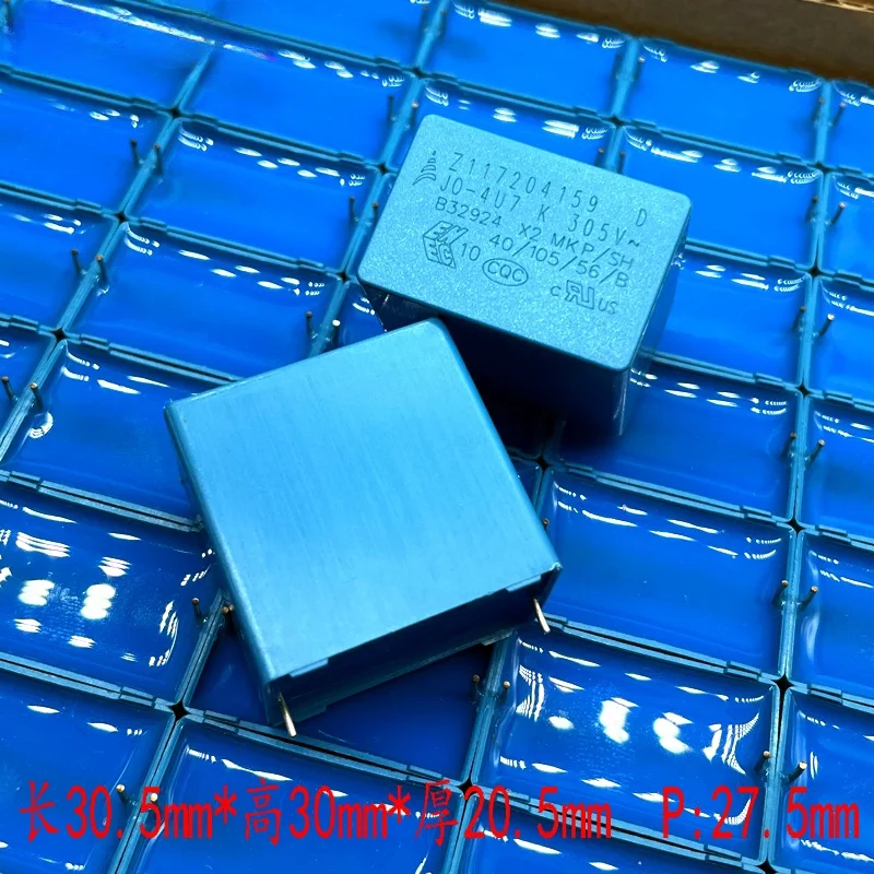 

2 шт. оригинальный EPCOS Siemens MKP 475 4u7 4,7 uf 305v предохранительный конденсатор B32924D3475K