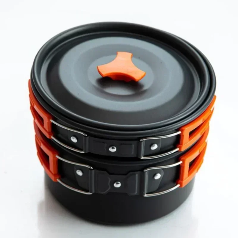 Camping Cookware Set Aluminum Nonstick 5