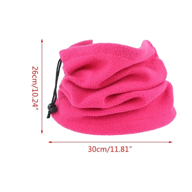 Neck Tube Scarf Fleece Warm Winter Windproof Neck Tube Scarf for Men Women Bandana Neck Cover Cycling Ski