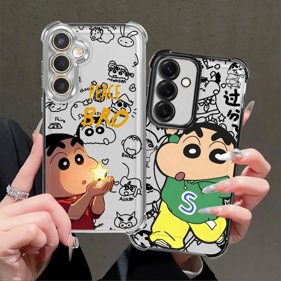 Charming Crayon Shin Chan Cartoon Phone Cover Case