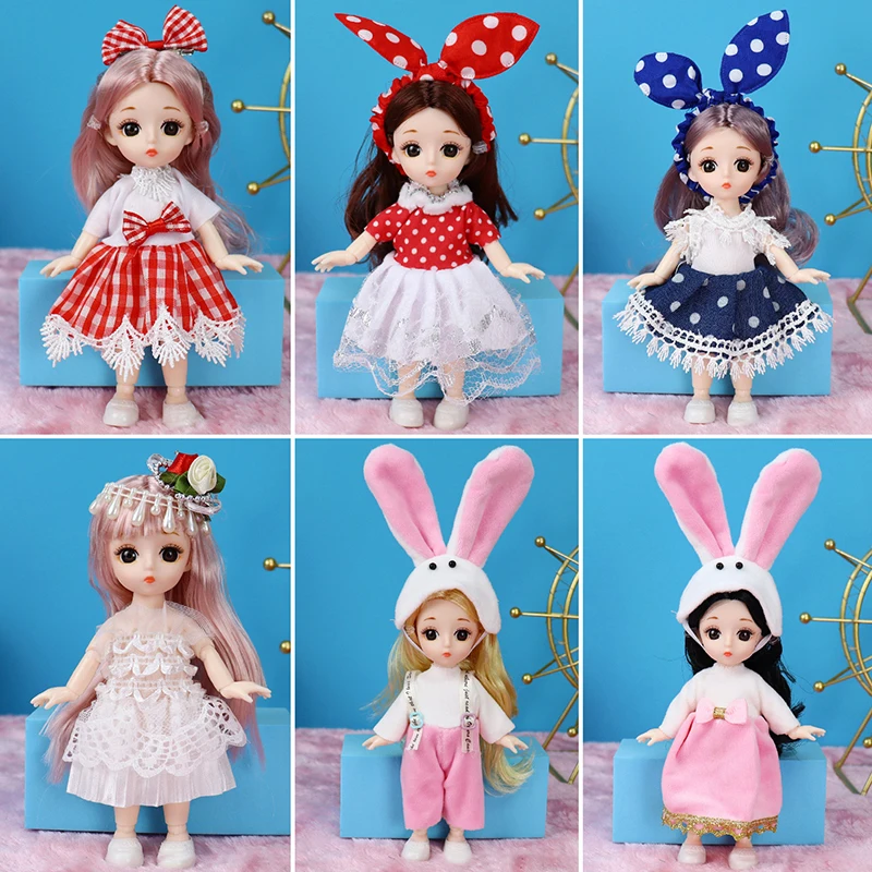 

Clothes Set For 16-17cm Ob11 Doll Fashion Suit 1/8 Bjd Doll Dress Up Skirt 6" Cute Clothes Uniform Doll Clothes Кукольный Домик
