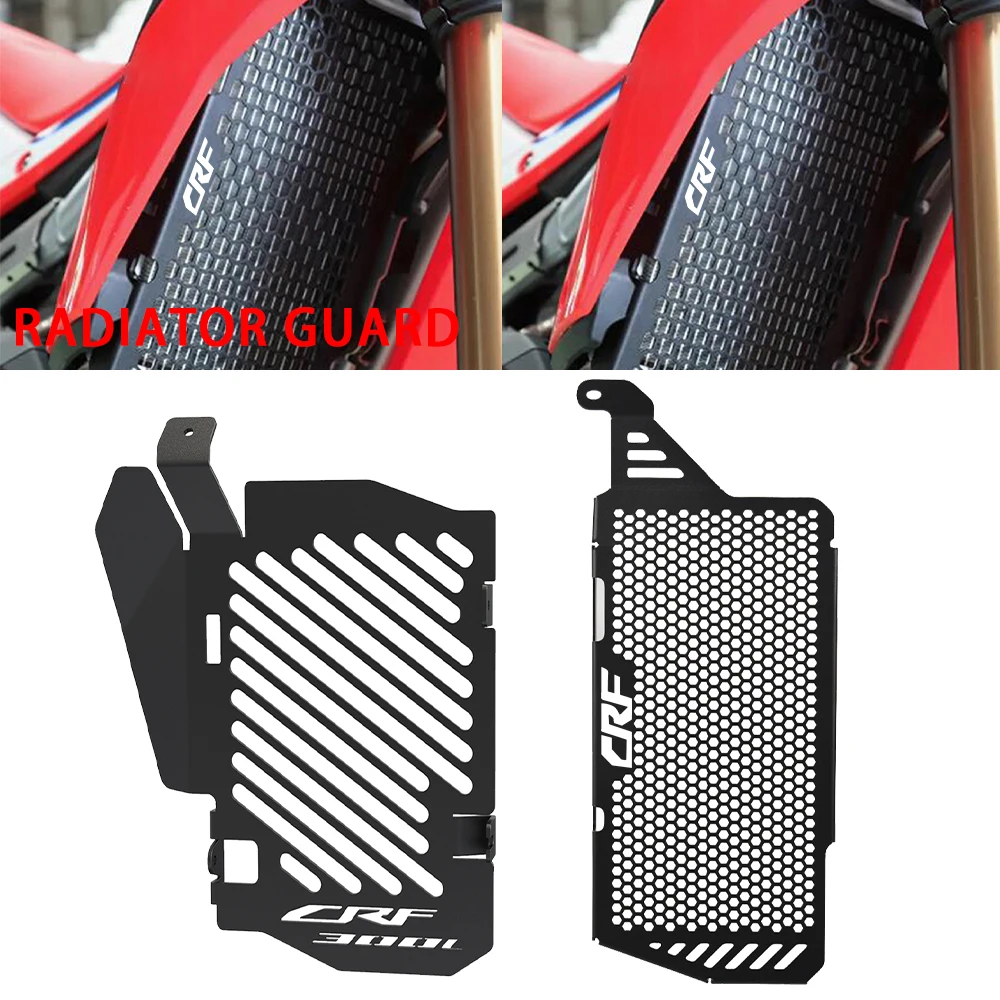 

Motorcycle Radiator Oil Cooler Guard Cover Protector For Honda CRF 300L CRF300 L CRF300L CRF 300 L 2021 2022 2023 2024 2025