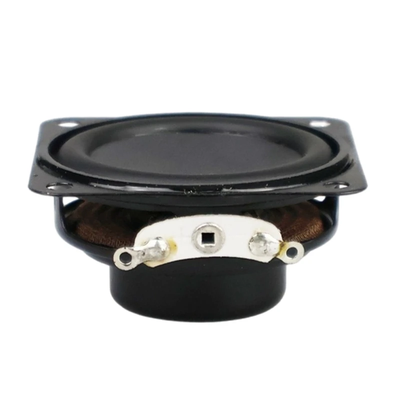 2Pcs 40mm 4Ohm 3W Portable Speakers 1.5inch 16 Cores Small Full Ranges Rubber K0AC
