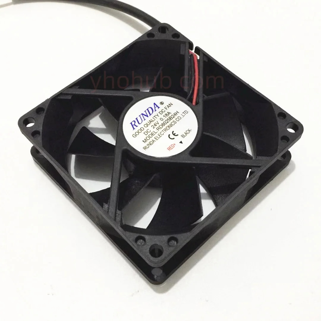 8025 5V 24V 80mm 80x80x25mm Ventilador De Refrigeración De Flujo Axial DC Ventil