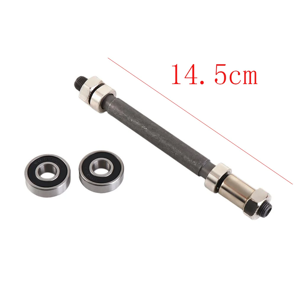 Bike Hub Mountain Bike Hollow Hub Shaft Bicycle Quick Release Steel Front Rear Wheel Axle bicycle wheel hub bearings bike thru axles adapter