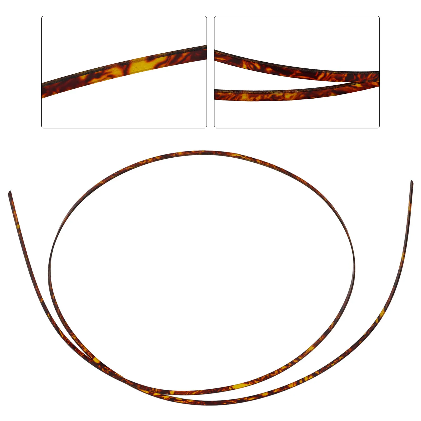 Gitarre Bindung Purfling Streifen Rand Trim Inlay Hals Körper Gitarrenbauer Werkzeug Für 1600*6mm Dicke Celluloid Akustische klassische Guita – Detail 6
