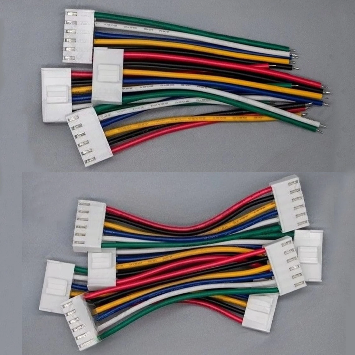 5pcsJSTVH3.96VH3.96mmSingle/DoublePlugHousingConnectorWireCable2P345678910Pin22AWGWire10cm20cm-AliExpress