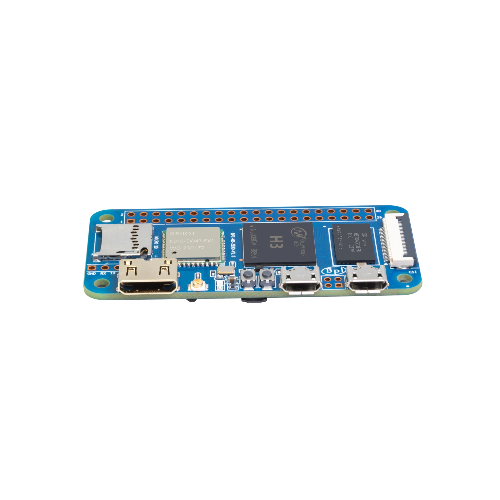 Banana Pi-zero Quad-core Allwinner h3 Board Computer Suporta Linux Android Desenvolvimento de Código Aberto Placa Única 512mb Ddr3 Ram Bpi-m2 - Imagem 5