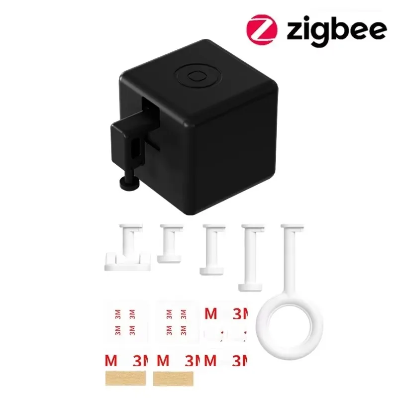 Smart Touch Fingerbot Plus: Rechargeable Tuya Zigbee 3.0 Button Pusher with Voice Assistant Support