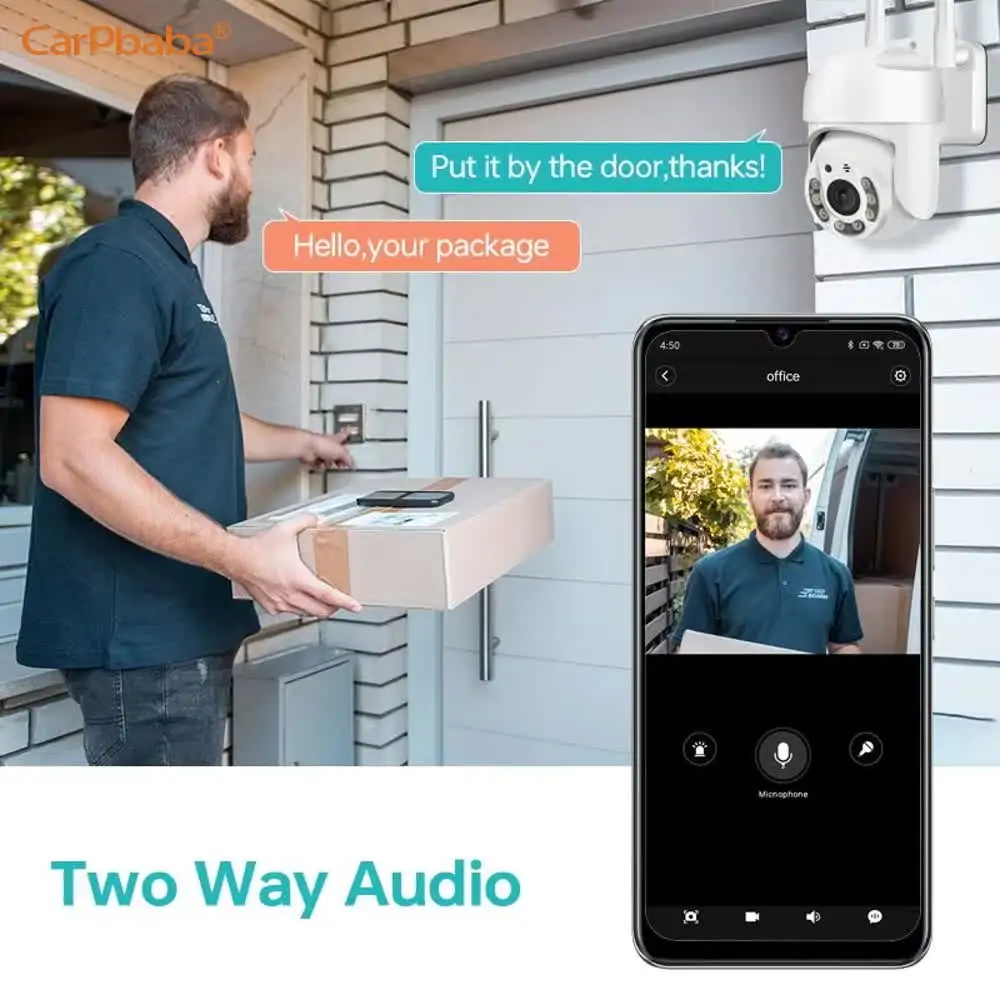 2MP WiFi Smart CCTV Outdoor Wireless Video Surveillance PTZ Camera Yiiot 360 IP Home CCTV Network Security WiFi Camera 5