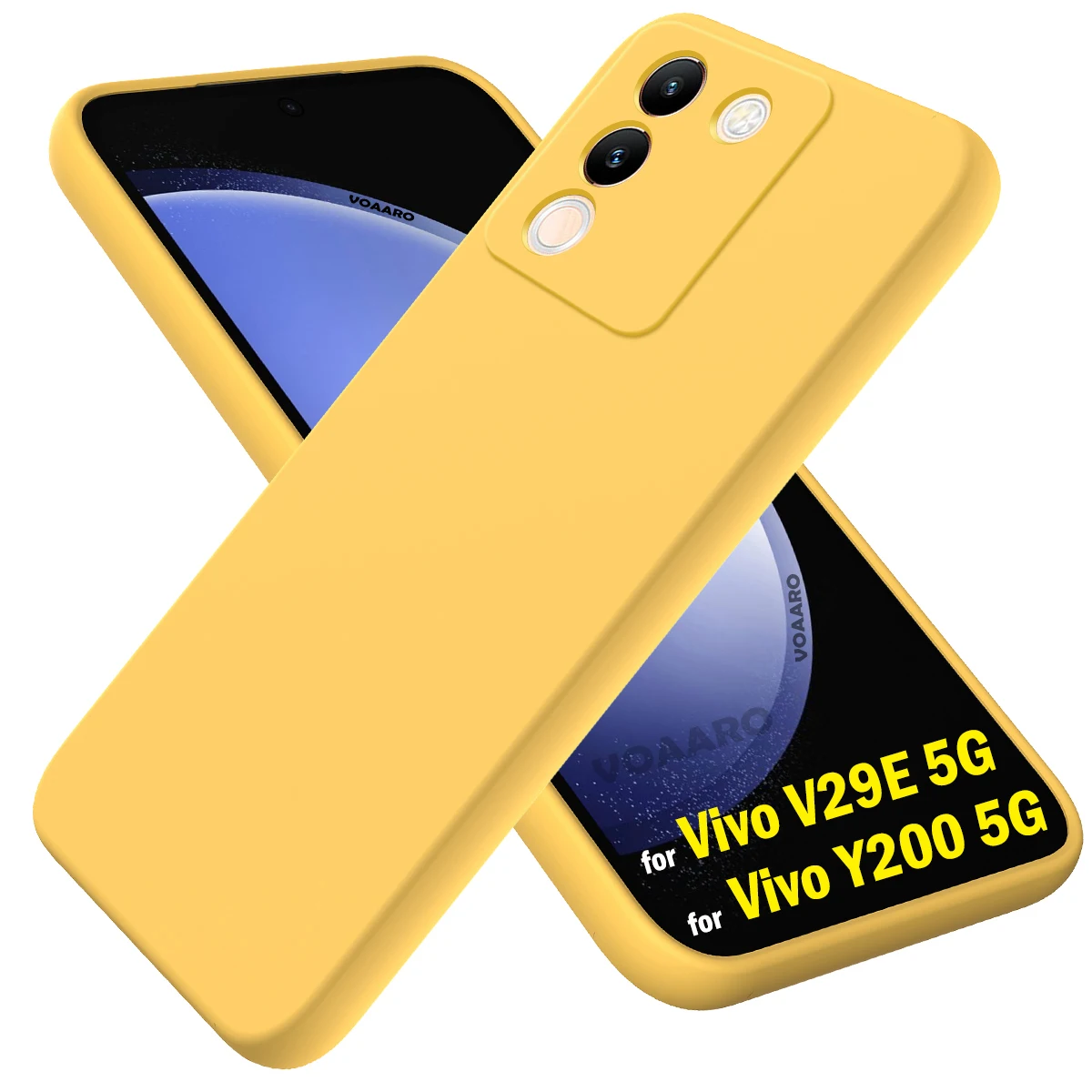 

Мягкий защитный чехол из жидкого силикона для Vivo Y200 5G для Vivo V29E чехол, противоударный чехол с полным покрытием и силиконовым ремешком