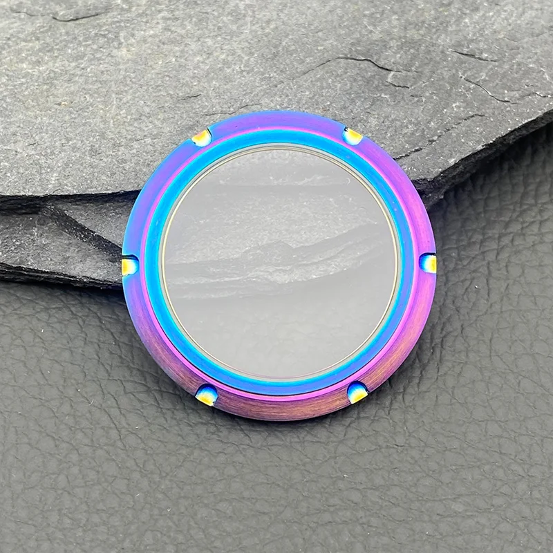 Enhanced Transparent Glass Sapphire Caseback for Automatic Movement Watch Cases